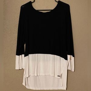Black & White Top/Blouse